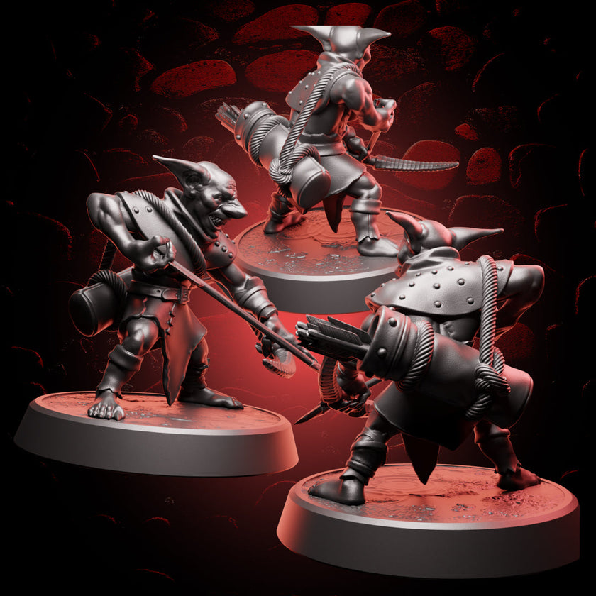 Goblin Archer Warband | Medium (1in base) | 5e