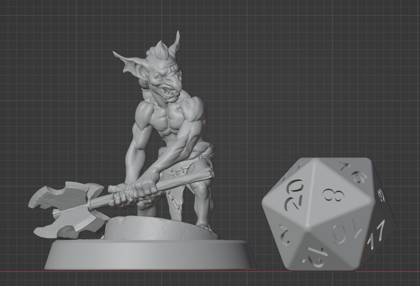 Goblin Fighter Warband | Maces | Medium (1in base) | 5e