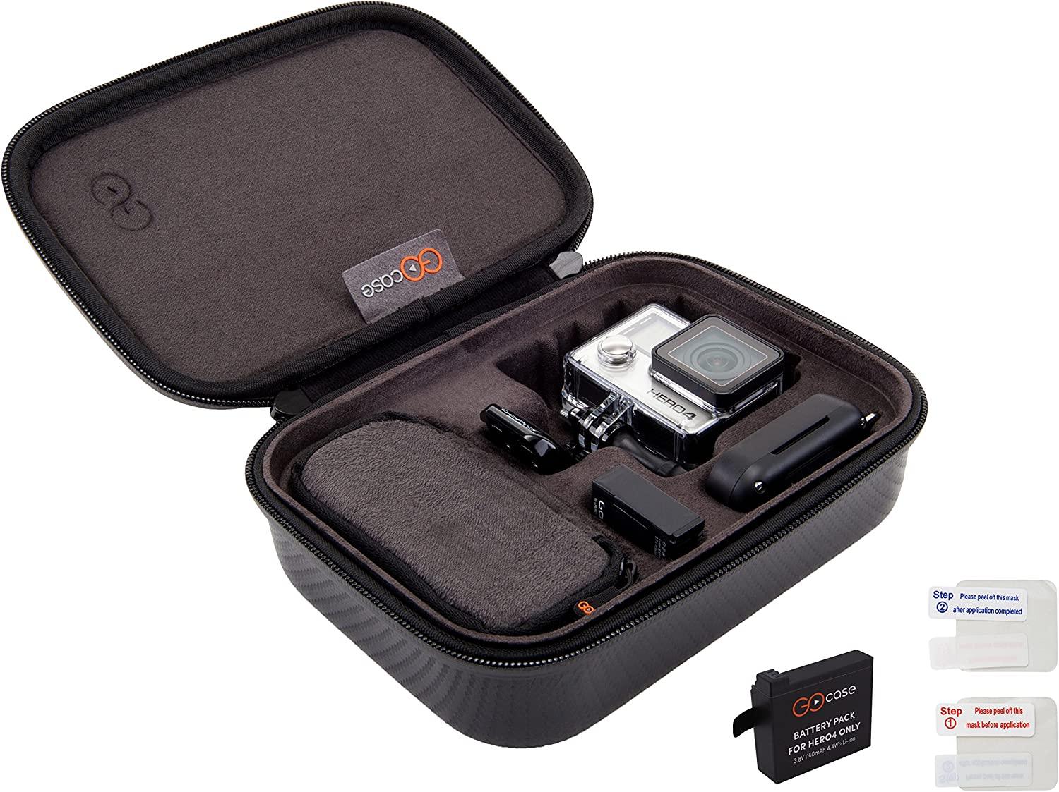 Gocase - H4 Gopro Starter Kit 90 Min Battery & Lens Protect