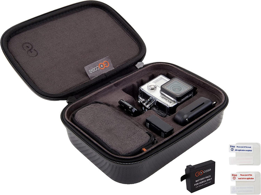 Gocase - H4 Gopro Starter Kit 90 Min Battery & Lens Protect