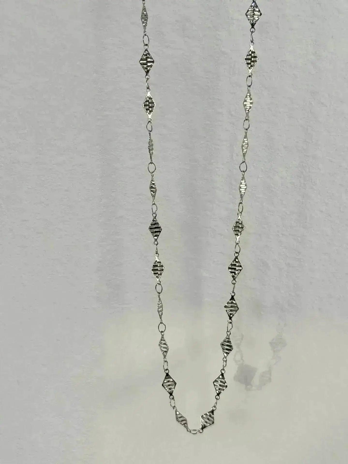 Gold-plated Titanium Steel Vintage Tassel Diamond Piece Waist Chain