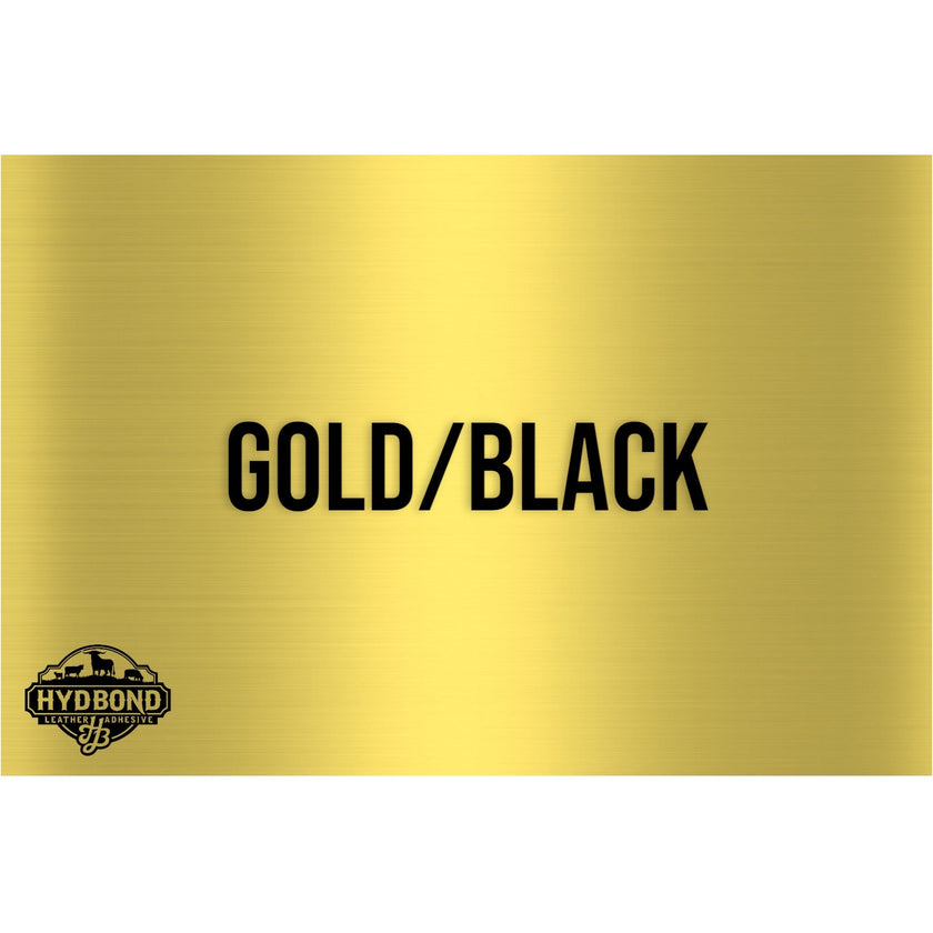 Hydbond Brushed Gold/Black Acrylic Panel