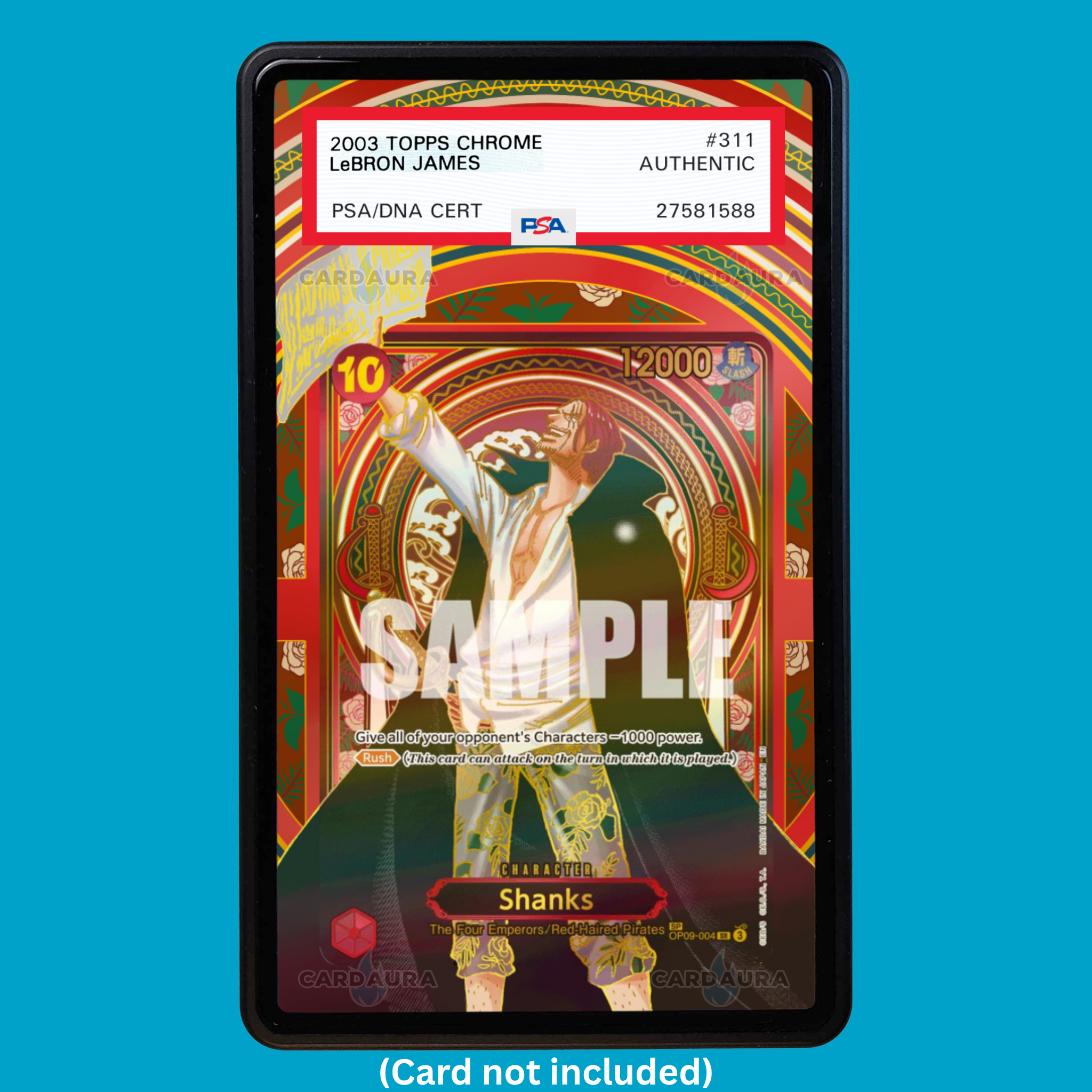 Gold Shanks OP09-004 (Graded) Display Case