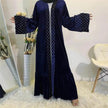Golden Velvet Gilded Arab  Cardigan Robe