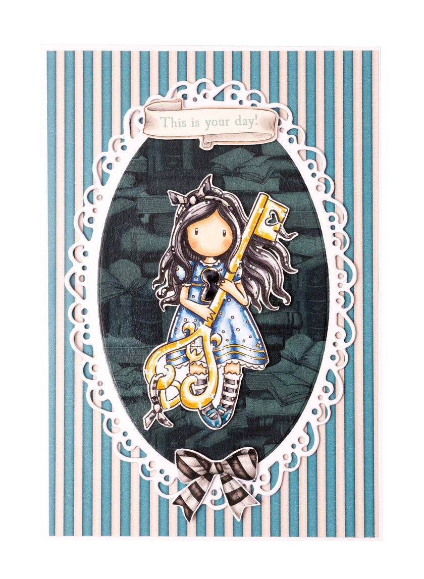 GOR Paper Set 5x2 Double-Sided Designs Gorjuss 203x203xmm 10 SH nr.19