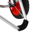 Soozier Aluminum Kayak Cart Canoe Carrier Dolly Trolley Airless Tires Beach Sand Silver