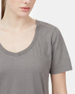 Natural Dye V-Neck T-Shirt