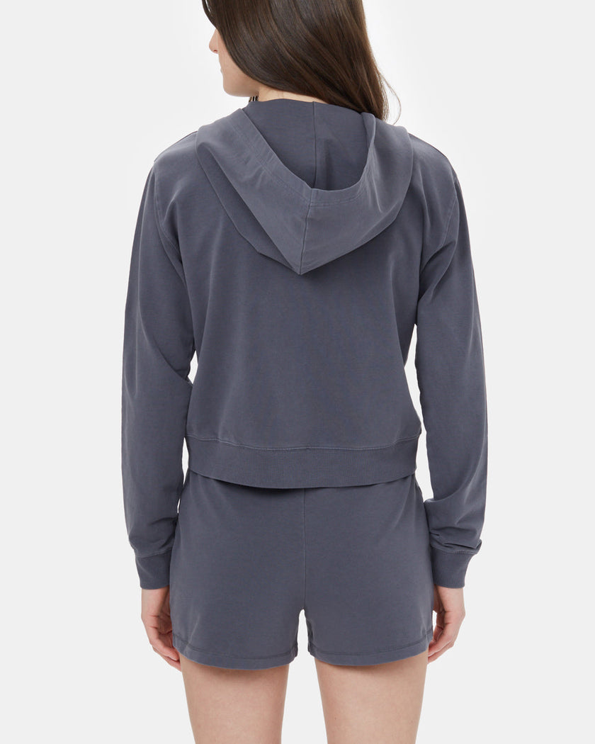 French Terry Zip Hoodie