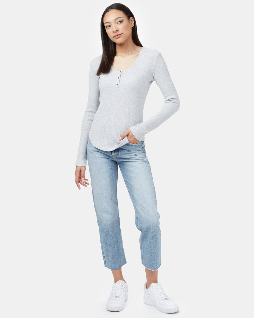 TreeWaffle Henley Longsleeve