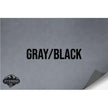 NO ADHESIVE GRAY/BLACK LEATHERETTE SHEET (12
