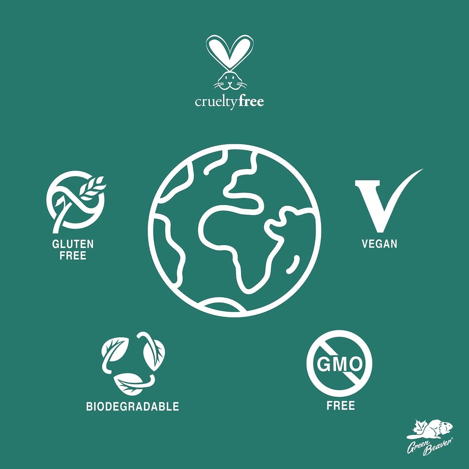 Green Beaver Company - Deodorant Stick Unscented-Paraben & Aluminum-Free, Vegan, For Normal & Sensitive Skin, 1-pack