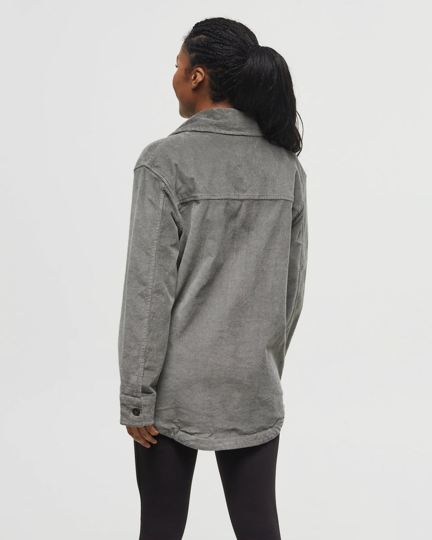 EcoStretch Corduroy Overshirt
