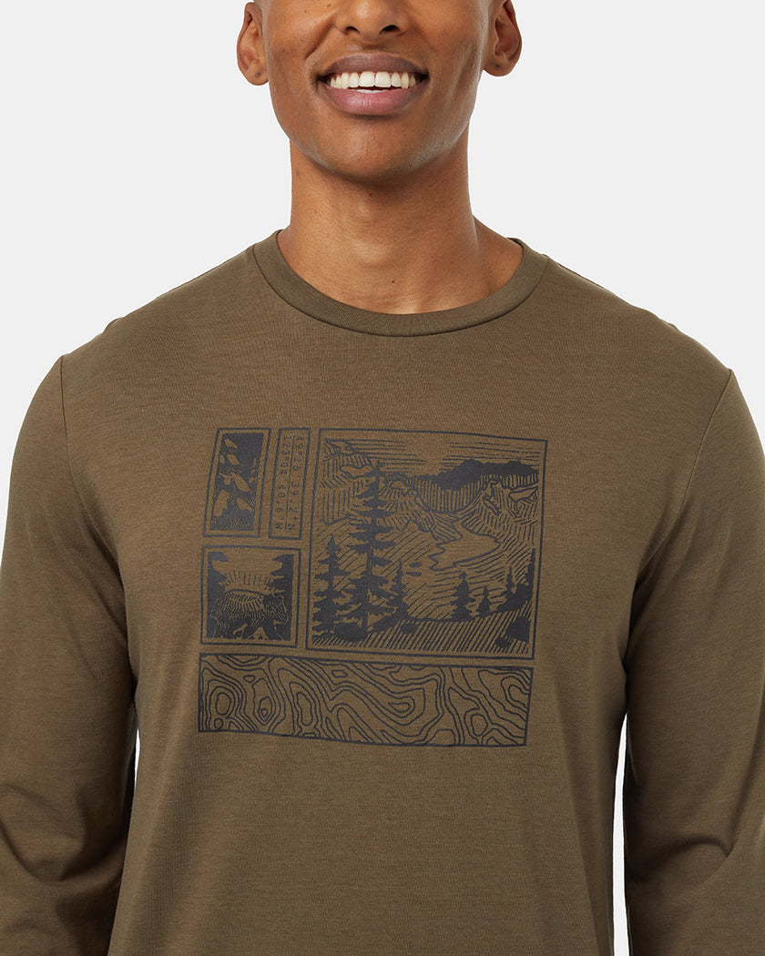Topography Stamp Longsleeve