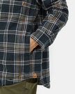 Kapok Flannel Insulated Jacket