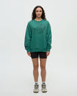 Amazon Greenery Relaxed Logo Crew