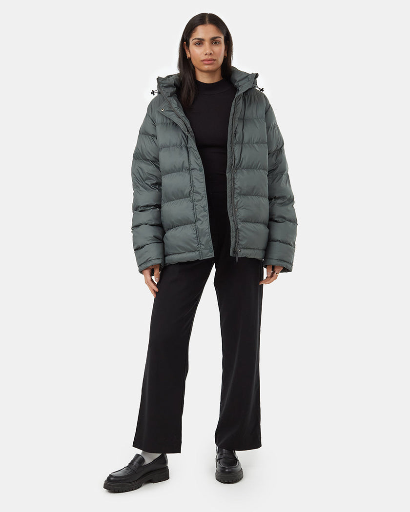 Ungendered Cloud Shell Mid-Length Puffer