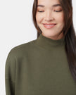 Oversized Mockneck Fleece