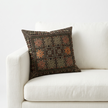 Green & Gold Tatreez Cushion Cover – Palestinian Textile