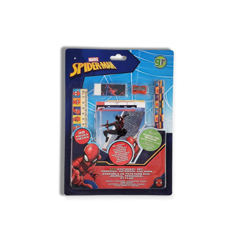 Greenre - MARVEL SPIDERMAN - ECO STATIONERY ACTIVITY SET (28pcs)