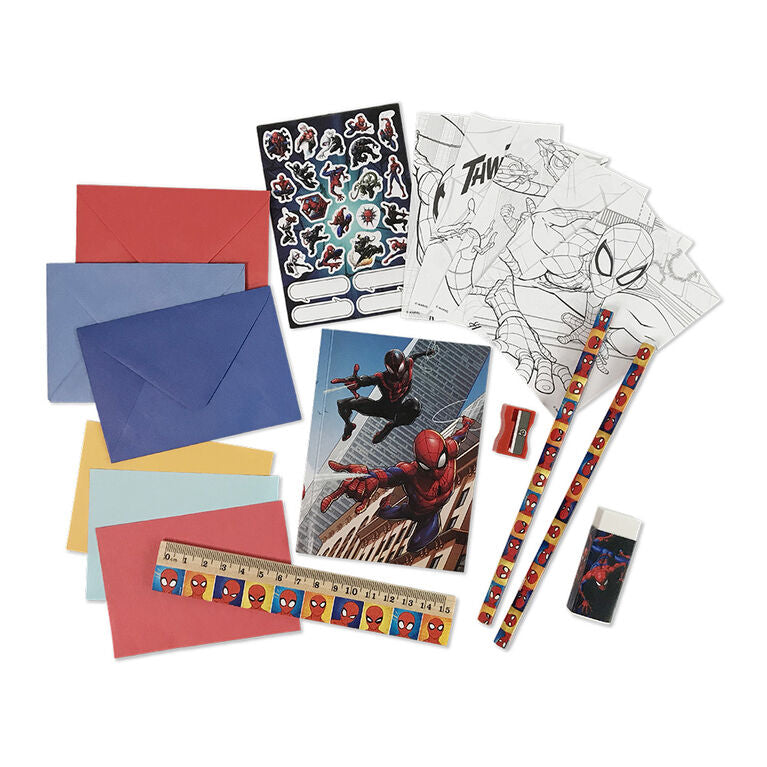 Greenre - MARVEL SPIDERMAN - ECO STATIONERY ACTIVITY SET (28pcs)