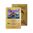Greninja Pokémon Metal Orica Card