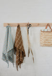Gobi Tea Towel Tourmaline / Grey - Pack of 2 - H50 x W70 cm