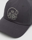 Daisy Embroidery Peak Hat