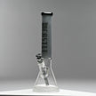 Frosted Tube (16″) Colored Beaker Bong