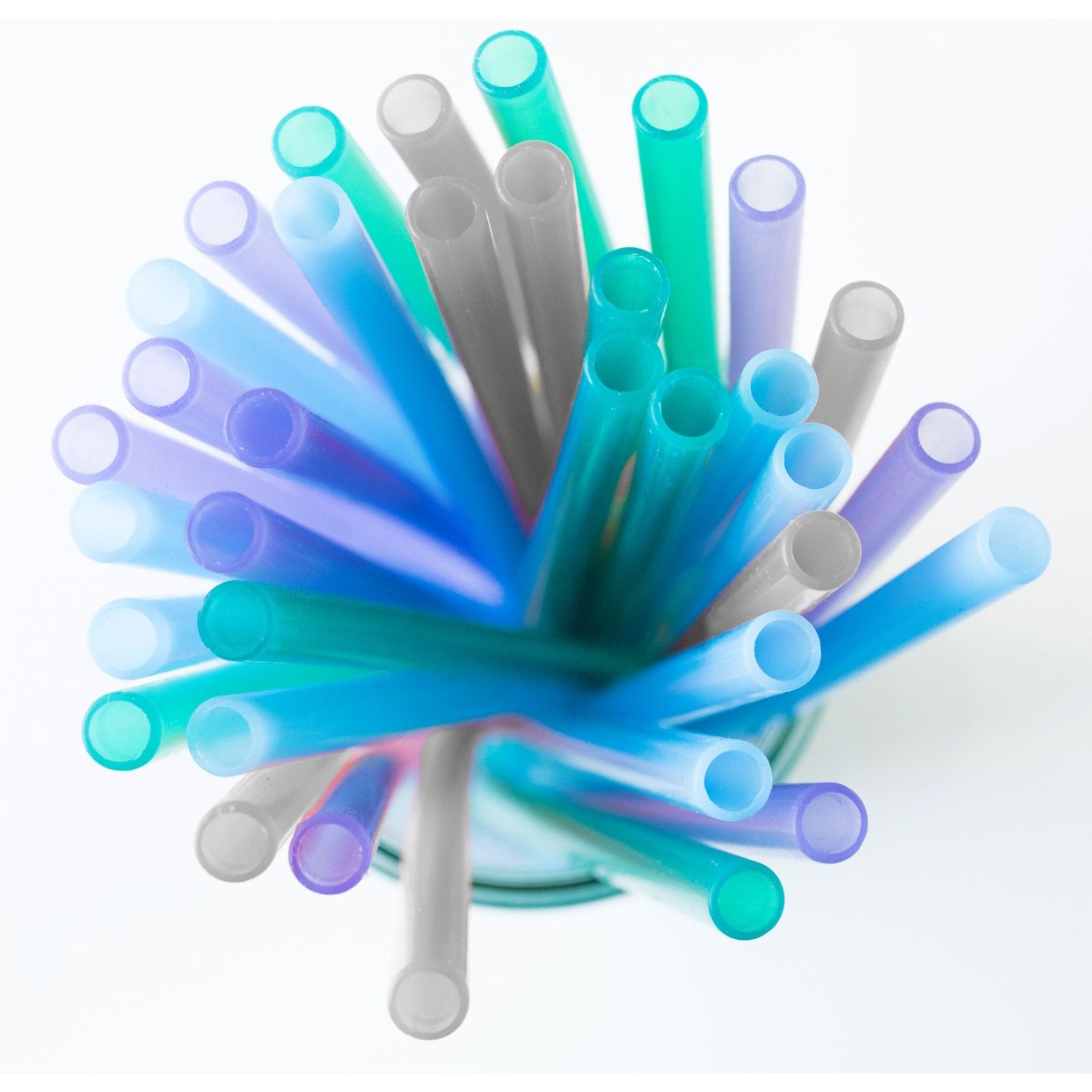 Colibri Reusable Silicone Straws (24-pack)