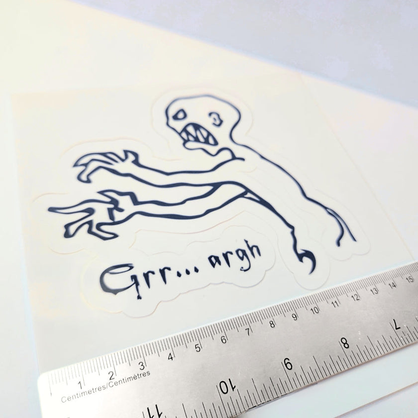 Grr... Argh | Vinyl Sticker
