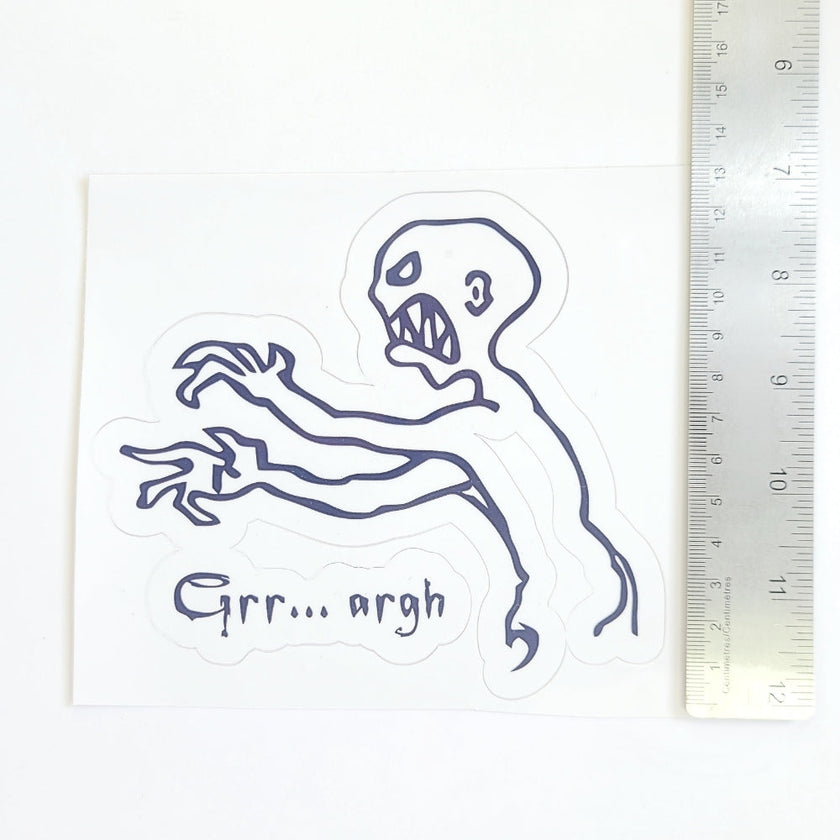 Grr... Argh | Vinyl Sticker