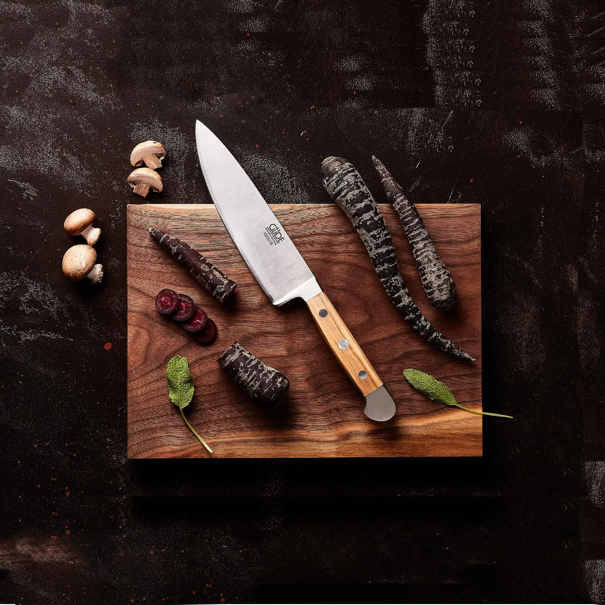 Alpha Olive Chef Knife - 8
