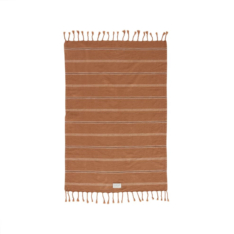 Kyoto Guest Towel - Dark Caramel