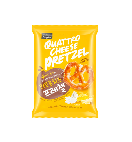 Gugen Quattro Cheese Pretzel (150G) [Best Before Date: 2027.04.22]