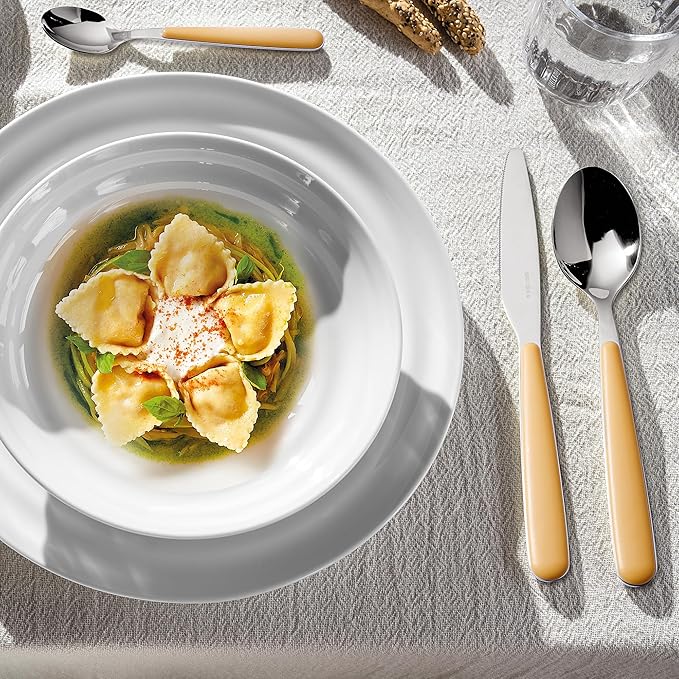 Guzzini - 24-PIECE CUTLERY SET  POP Mustard yellow