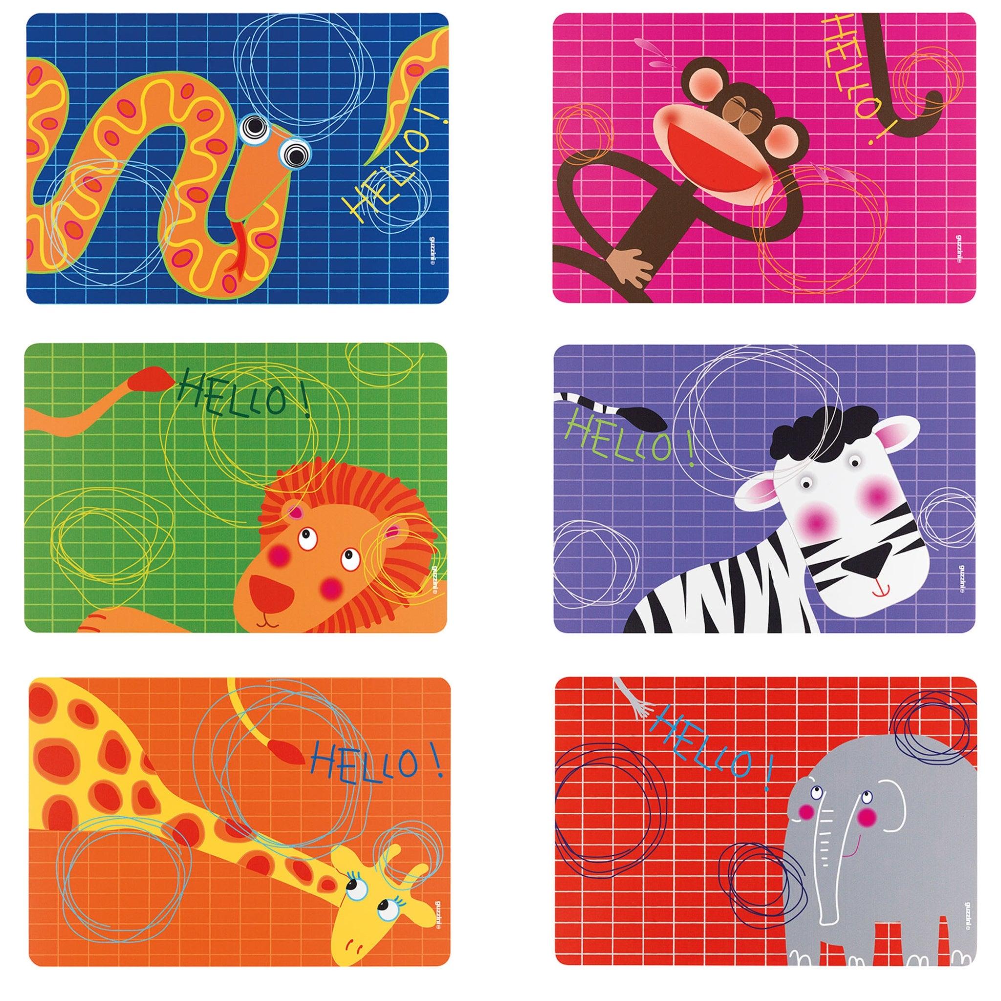 Guzzini - Bimbi - Hello Placemats (Assorted)