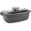 Guzzini - Cooking - Deep Roasting Dish With Lid (Black)