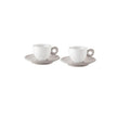 Guzzini - Everyday - Espresso Cups With Saucers (Set of 2)