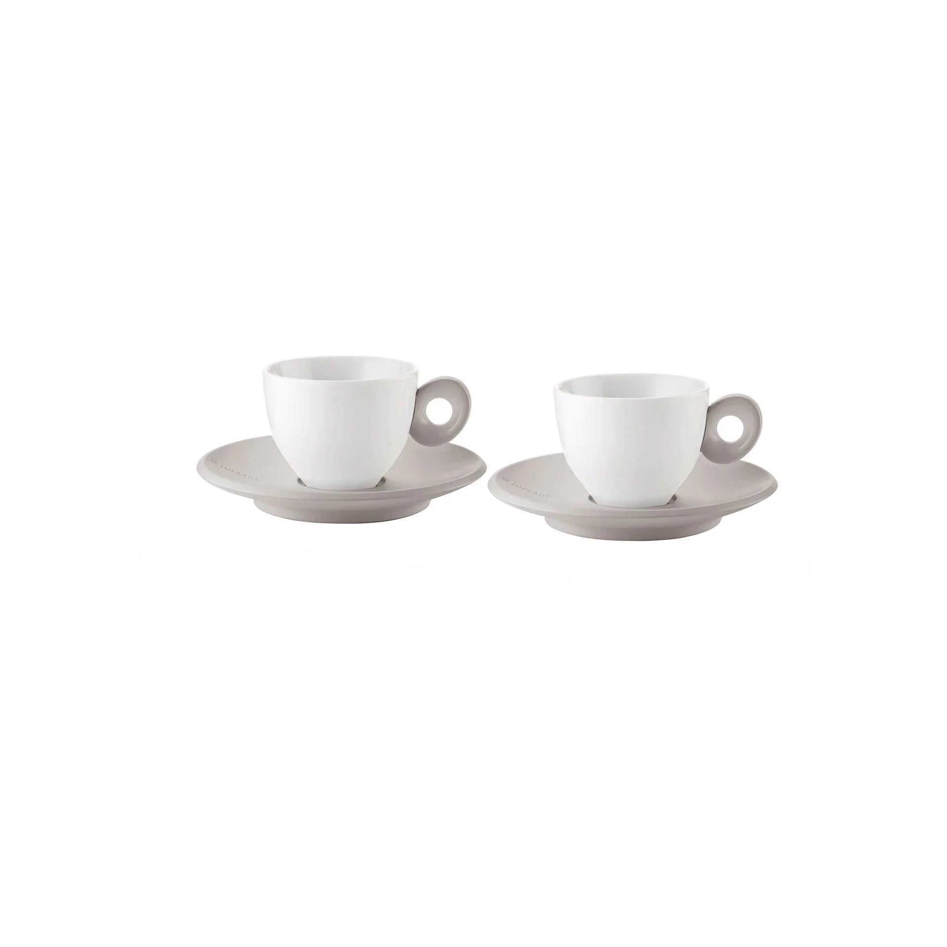 Guzzini - Everyday - Espresso Cups With Saucers (Set of 2)
