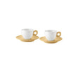 Guzzini - Everyday - Espresso Cups With Saucers (Set of 2)