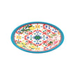 Guzzini - Assiette de dîner - Motif Fleurs et Citron