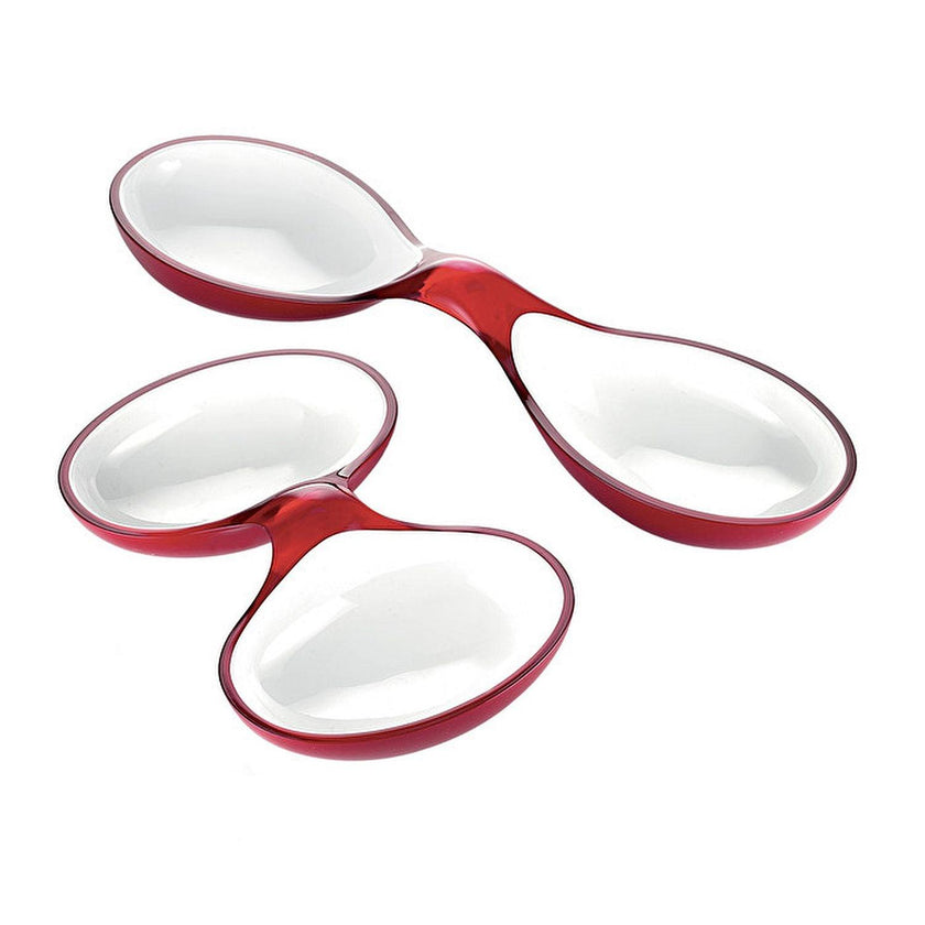 Guzzini - Grace - Two-Tone Interlocking Dishes (Set of 2)