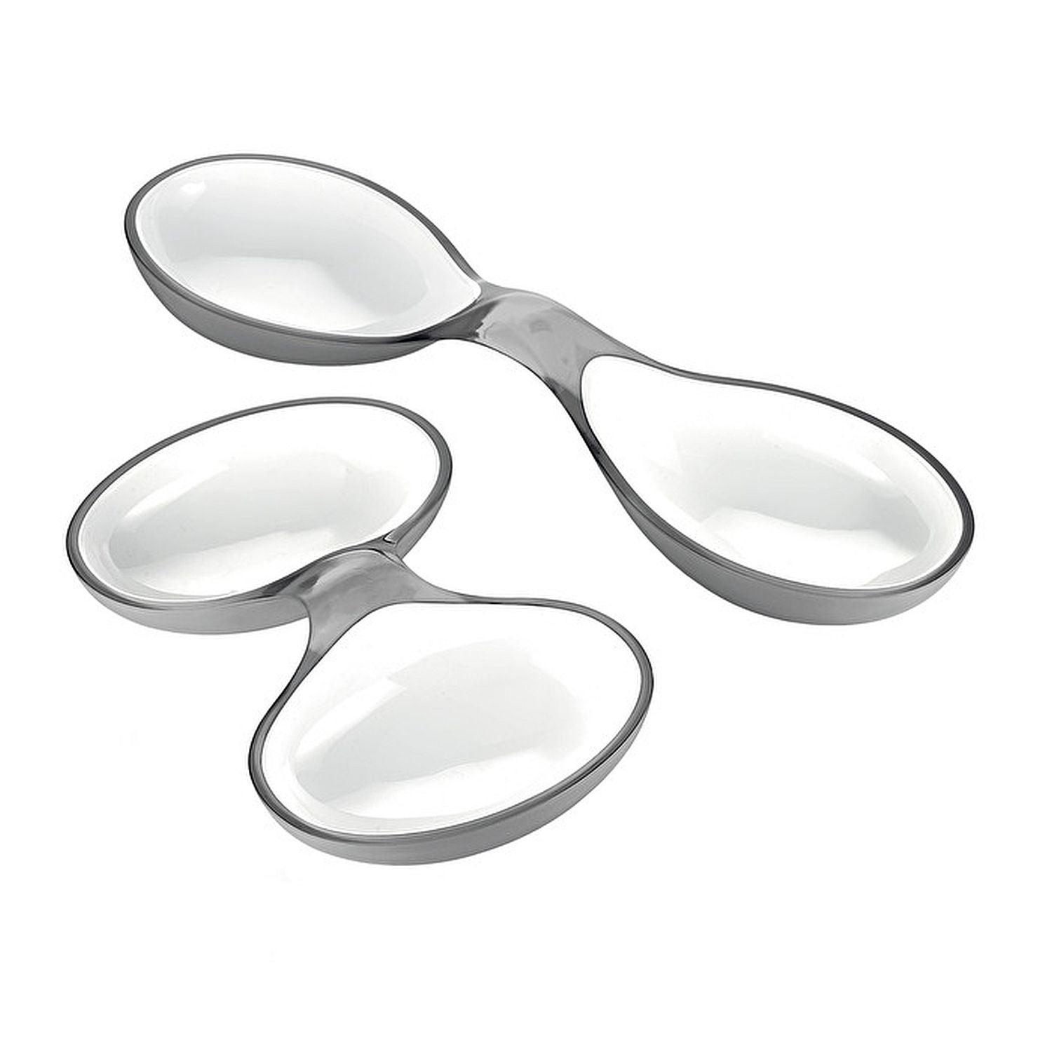 Guzzini - Grace - Two-Tone Interlocking Dishes (Set of 2)