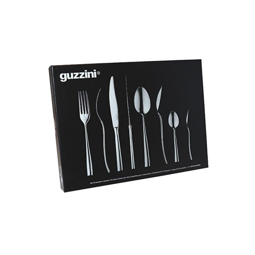 Guzzini - Icons - 24-Piece Cutlery Set My Table (Steel)