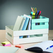 Guzzini - M BOX TIDY STORE - MATTE BLUE
