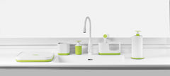 Guzzini - SINK TIDY TIDY   CLEAN   APPLE GREEN