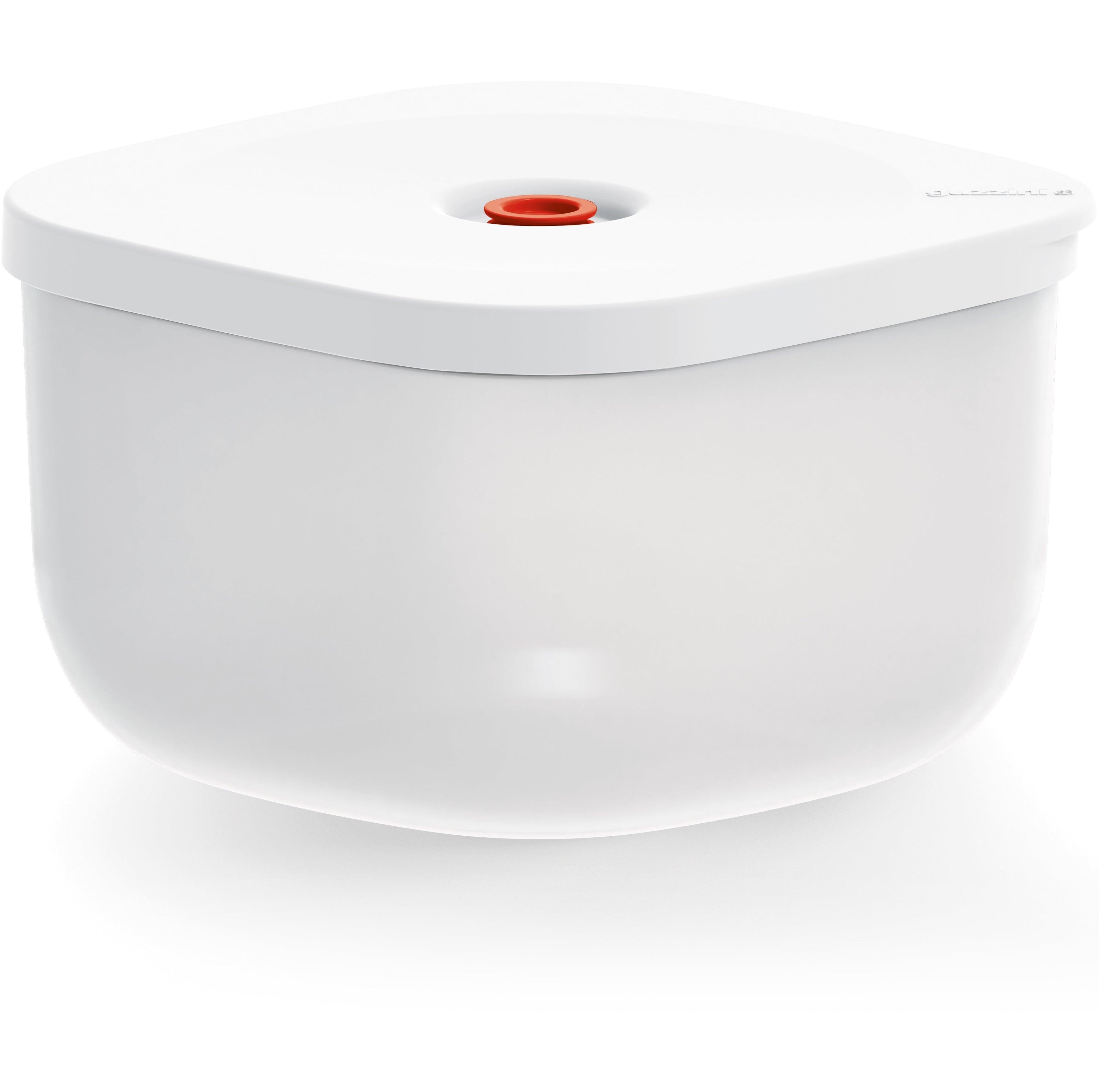 Guzzini - Save-It - Deep Vacuum Containers - (White/Red)