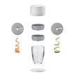 Guzzini - Spiralize & Go - Coupe-légumes manuel