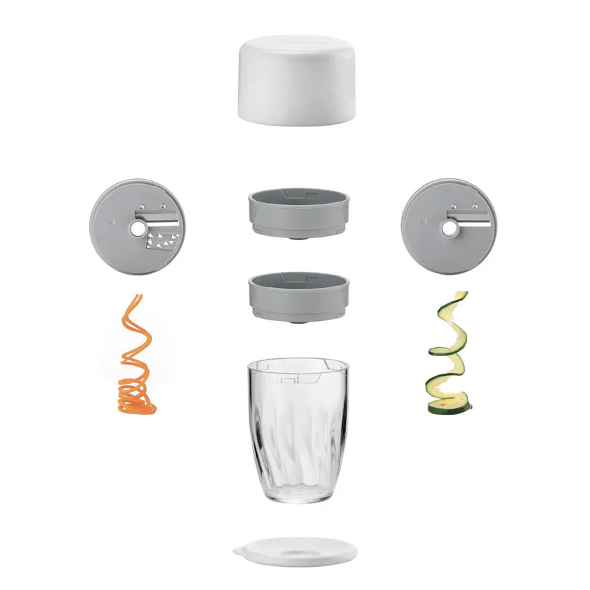 Guzzini - Spiralize & Go - Coupe-légumes manuel