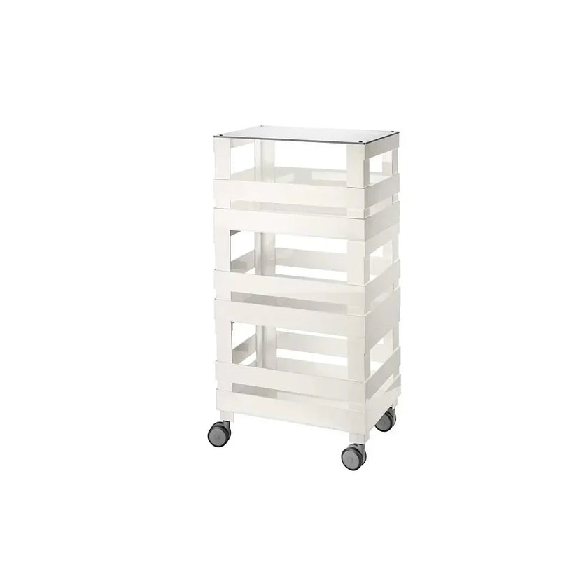 Guzzini - TROLLEY HIGH TIDY   STORE KITCHEN ACTIVE   WHITE